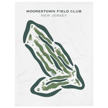 Moorestown Field Club, New Jersey - Printed Golf Courses