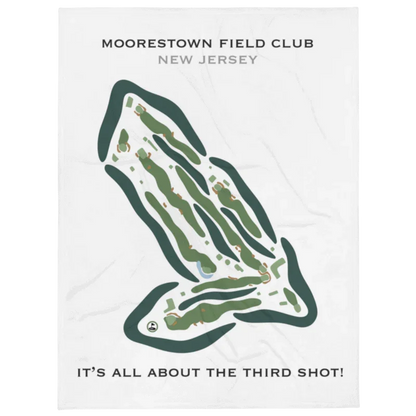 Moorestown Field Club, New Jersey, B - Printed Golf Course