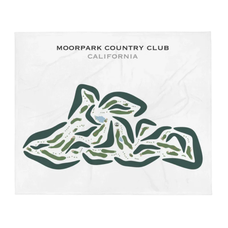Moorpark Country Club, California - Printed Golf Courses