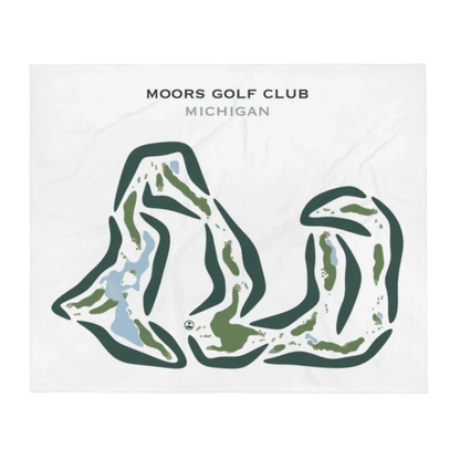 Moors Golf Club, Michigan - Printed Golf Courses