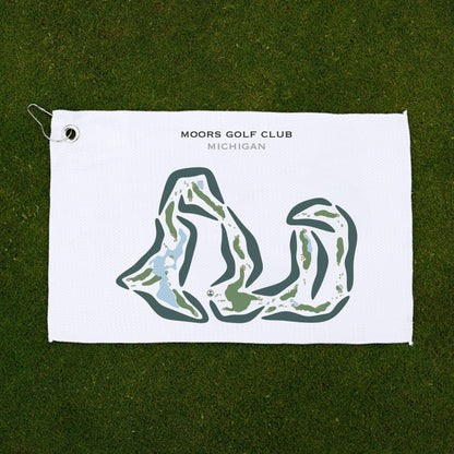 Moors Golf Club, Michigan - Printed Golf Courses