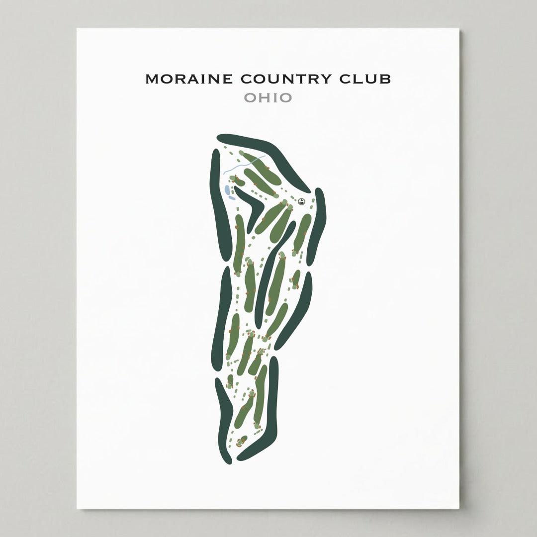 Moraine Country Club, Ohio - Printed Golf Courses