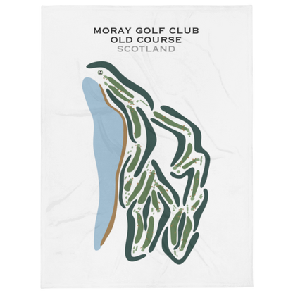 Moray Golf Club Old Course, Scotland - Printed Golf Courses