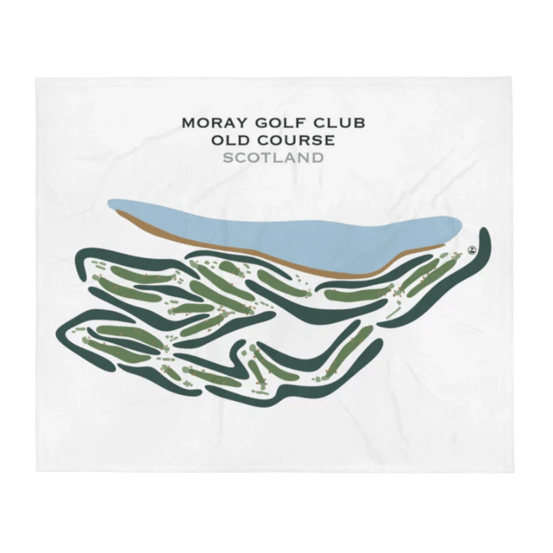 Moray Golf Club Old Course, Scotland - Printed Golf Courses