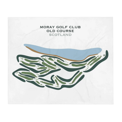 Moray Golf Club Old Course, Scotland - Printed Golf Courses