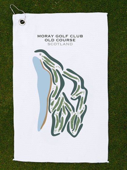 Moray Golf Club Old Course, Scotland - Printed Golf Courses
