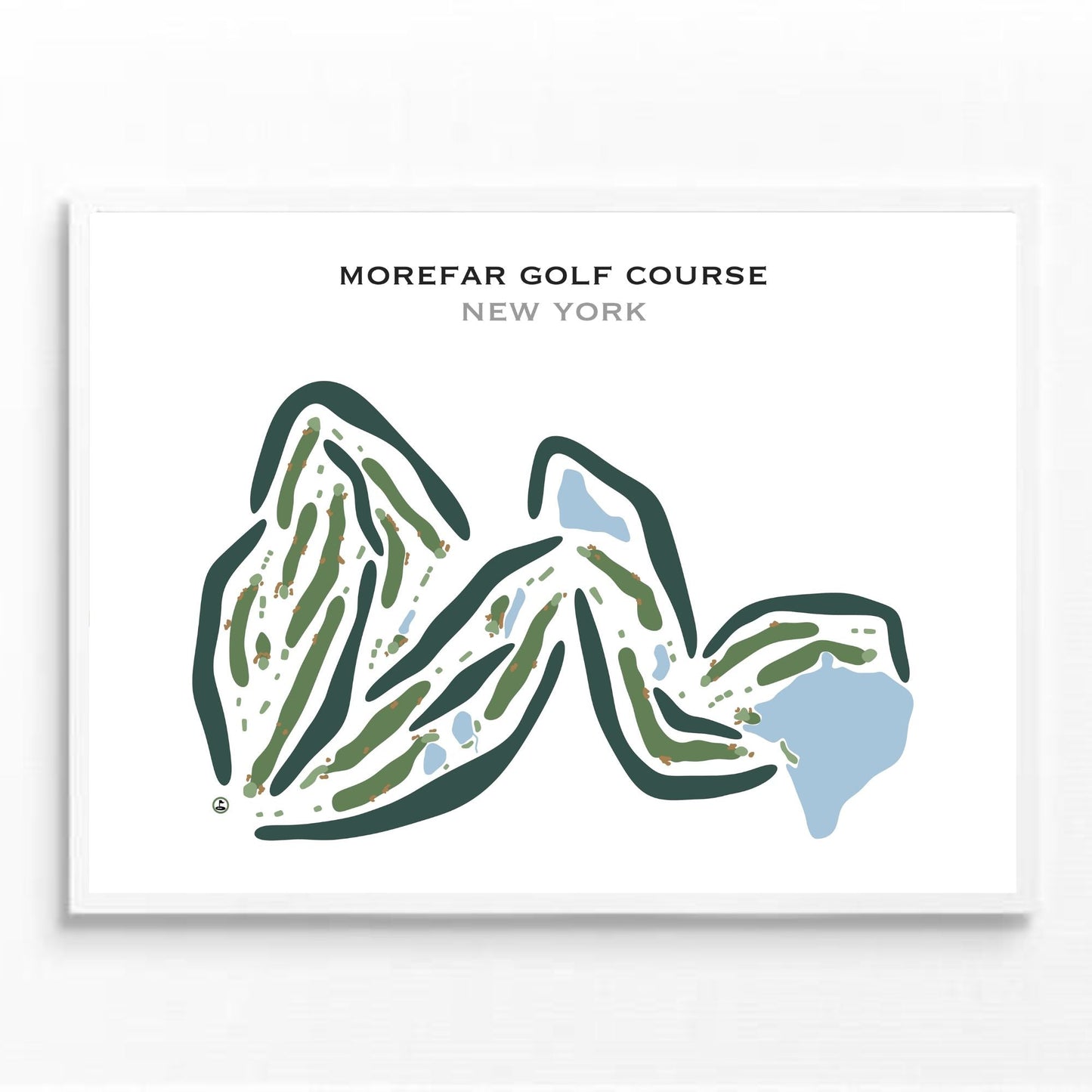 Morefar Golf Course, New York - Printed Golf Courses