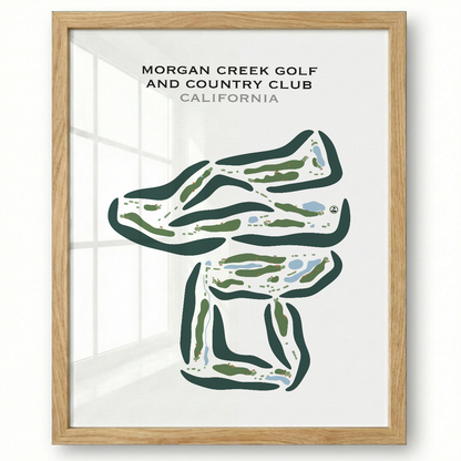 Morgan Creek Golf and Country Club, California - Printed Golf Courses
