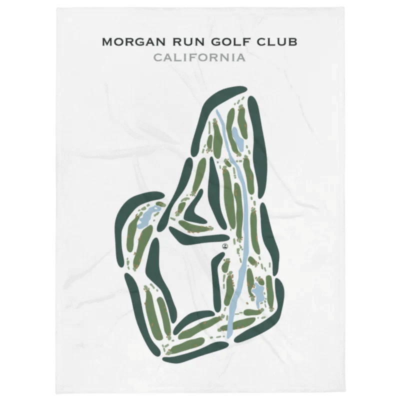 Morgan Run Club, California - Printed Golf Courses