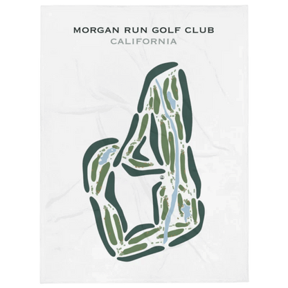 Morgan Run Club, California - Printed Golf Courses