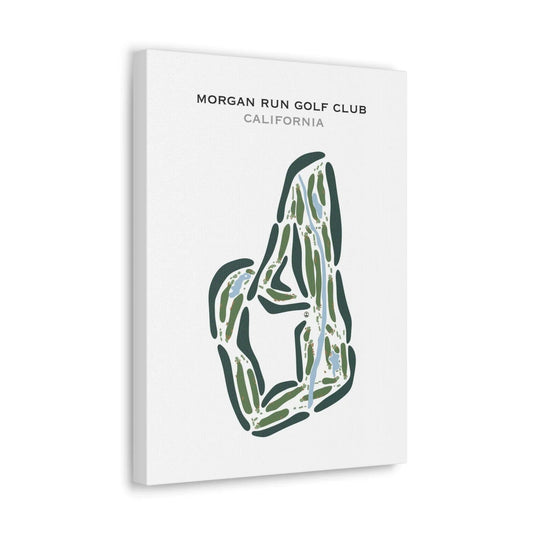 Morgan Run Club, California - Printed Golf Courses