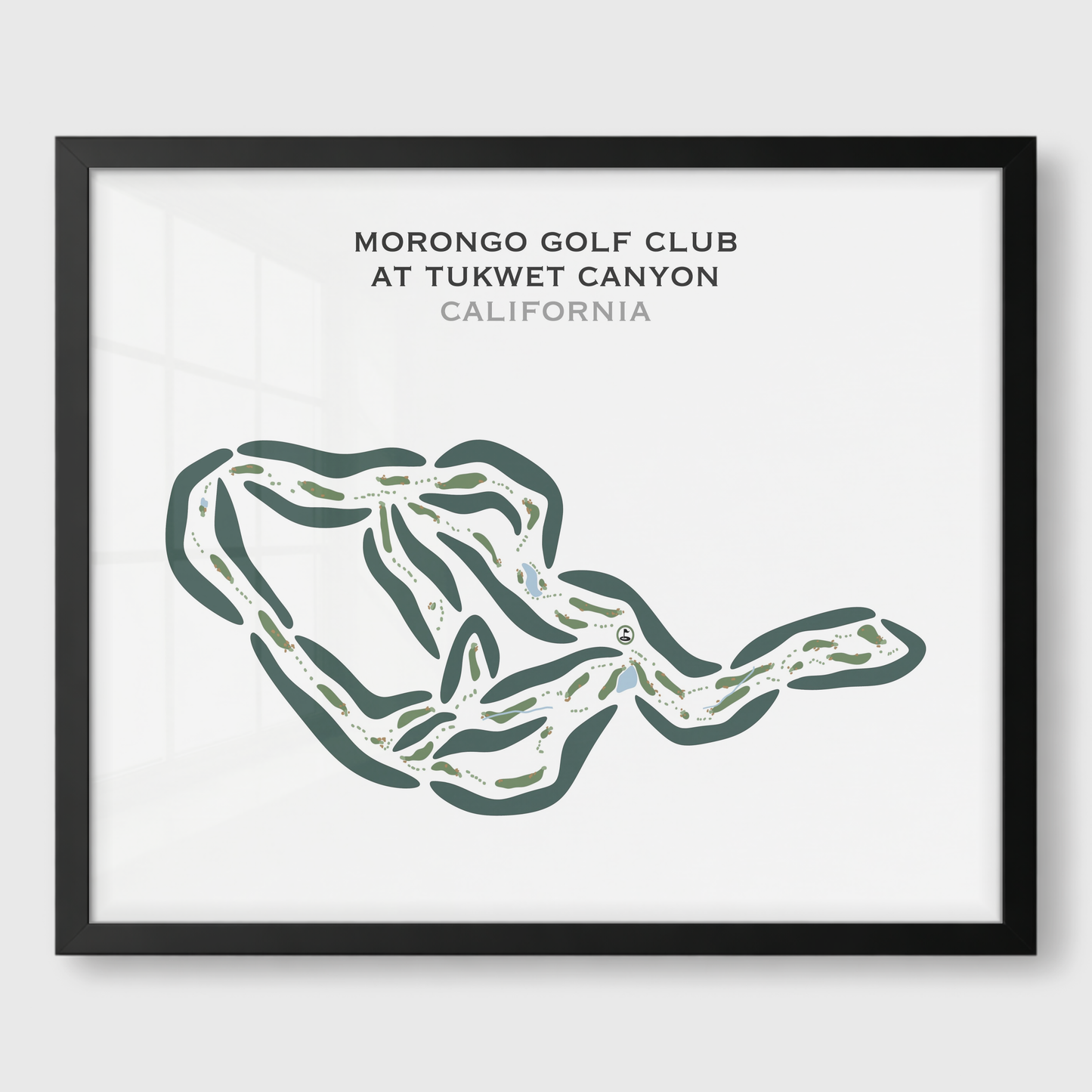 Morongo Golf Club at Tukwet Canyon, California - Printed Golf Courses