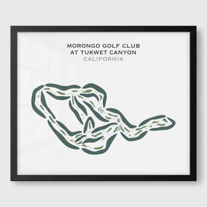 Morongo Golf Club at Tukwet Canyon, California - Printed Golf Courses