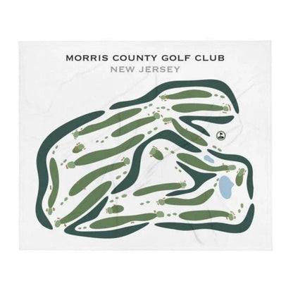 Morris County Golf Club, New Jersey - Printed Golf Courses