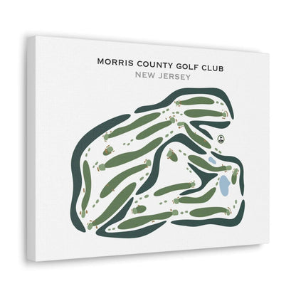 Morris County Golf Club, New Jersey - Printed Golf Courses