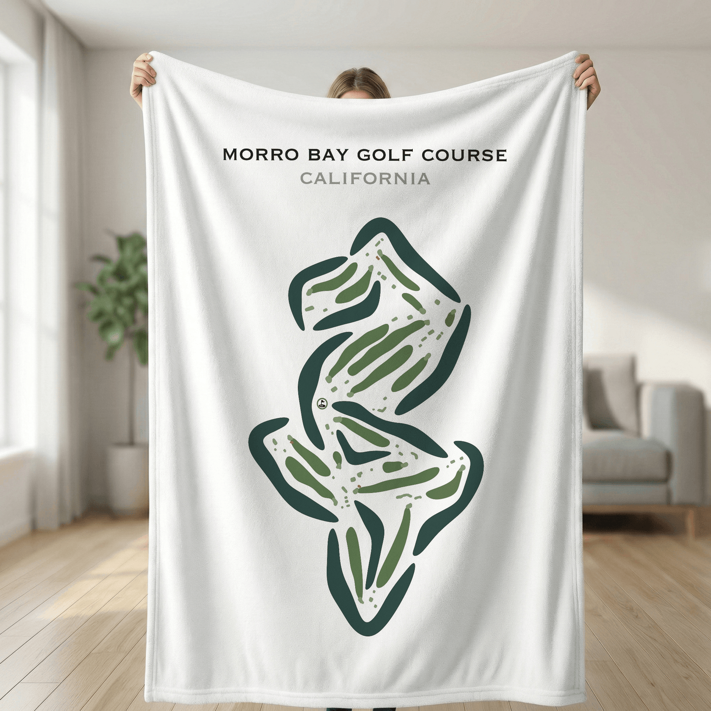 Morro Bay Golf Course, California - Printed Golf Courses