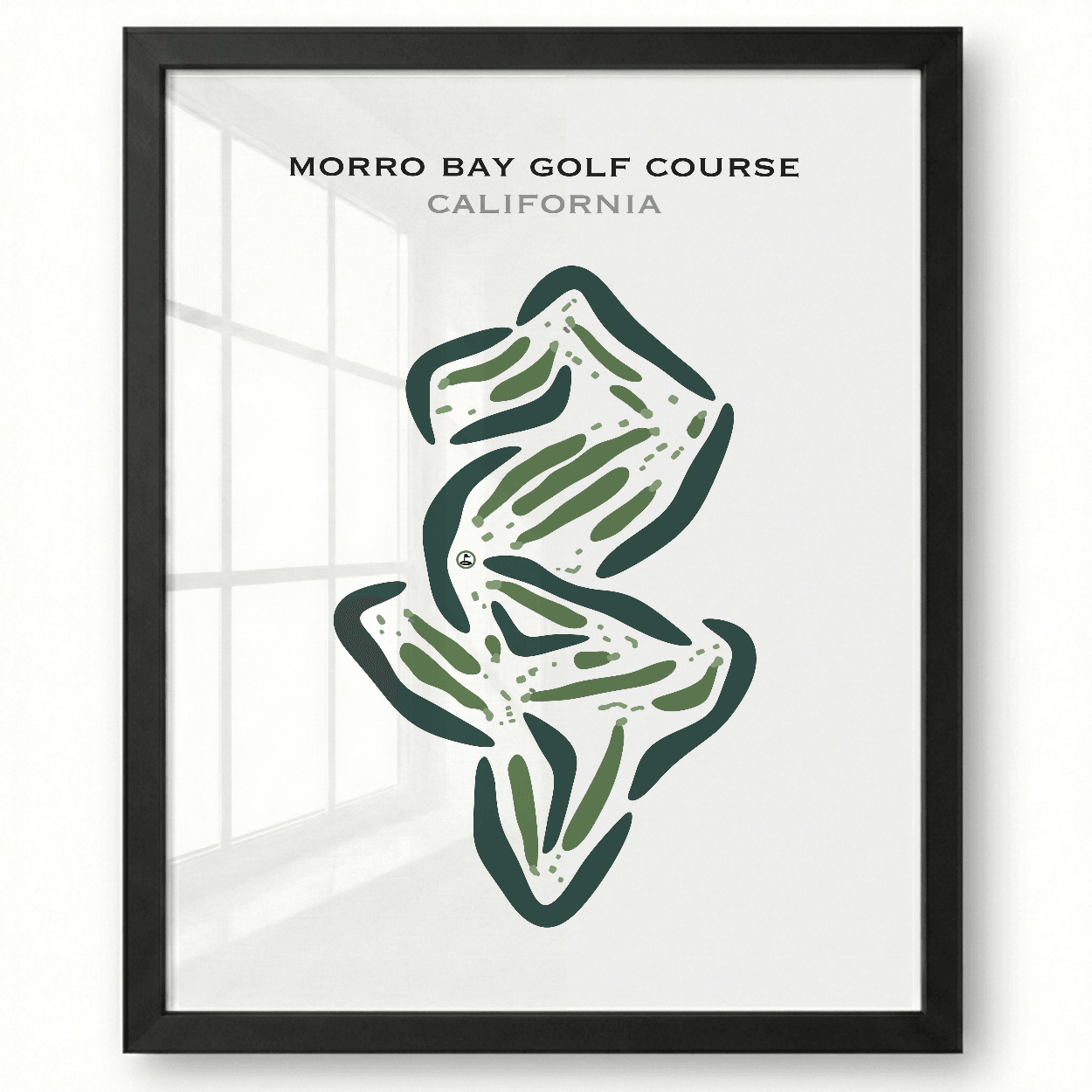 Morro Bay Golf Course, California - Printed Golf Courses