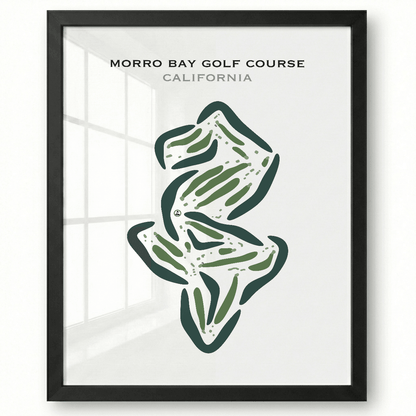 Morro Bay Golf Course, California - Printed Golf Courses