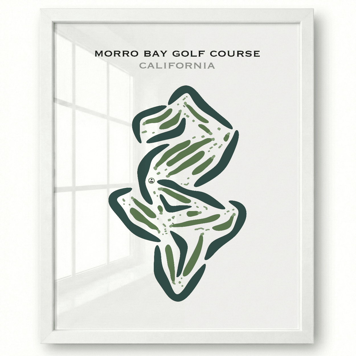 Morro Bay Golf Course, California - Printed Golf Courses