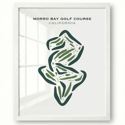 Morro Bay Golf Course, California - Printed Golf Courses