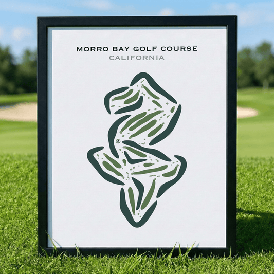 Morro Bay Golf Course, California - Printed Golf Courses