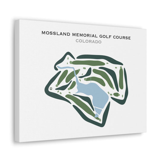 Mossland Memorial Golf Course, Colorado - Printed Golf Courses