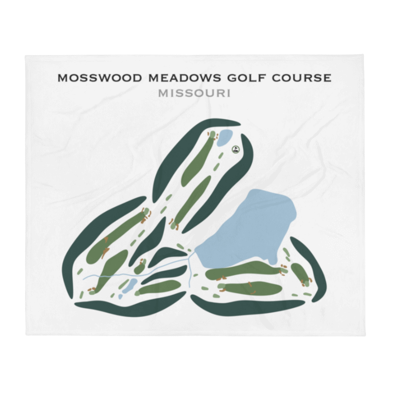 Mosswood Meadows Golf Course, Missouri - Printed Golf Courses