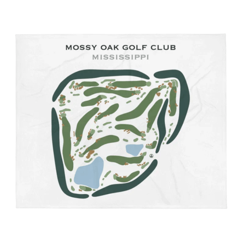 Mossy Oak Golf Club, Mississippi - Printed Golf Courses