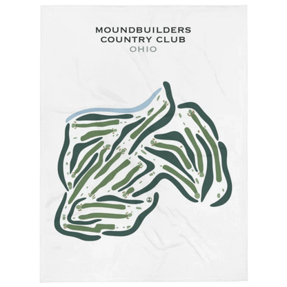 Moundbuilders Country Club, Ohio - Printed Golf Courses