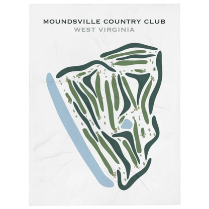 Moundsville Country Club, West Virginia - Printed Golf Courses