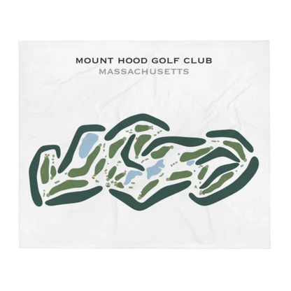 Mount Hood Golf Club, Massachusetts - Landscape - Printed Golf Courses