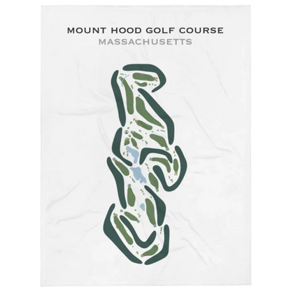 Mount Hood Golf Course, Massachusetts - Printed Golf Courses