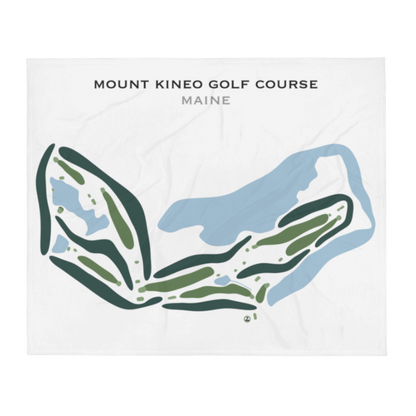 Mount Kineo Golf Course, Maine - Printed Golf Courses