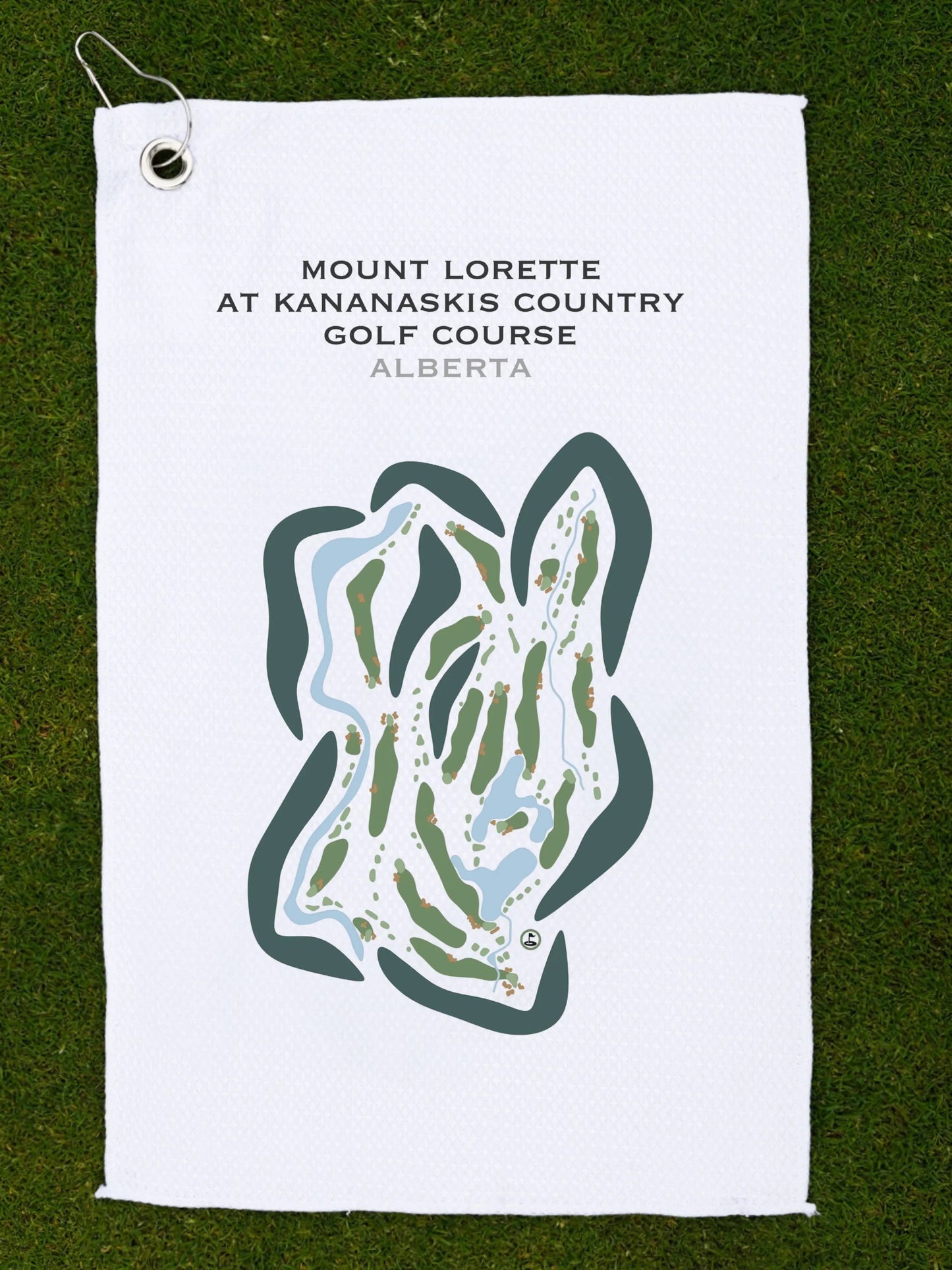 Mount Lorette Course at Kananaskis Country Golf Course, Alberta, Canada - Printed Golf Courses