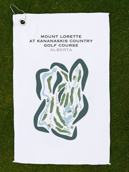 Mount Lorette Course at Kananaskis Country Golf Course, Alberta, Canada - Printed Golf Courses