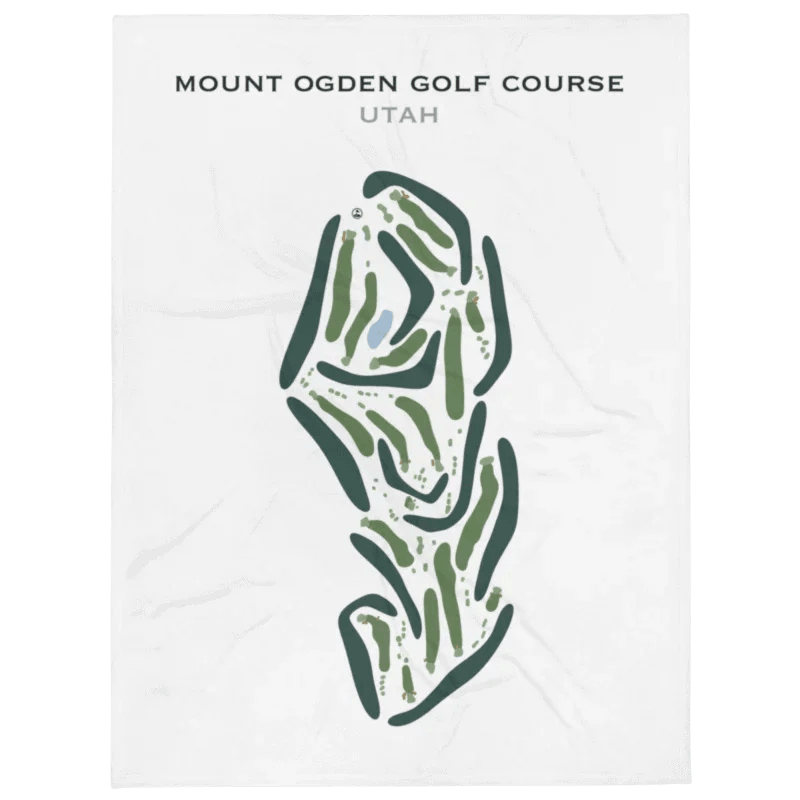 Mount Ogden Golf Course, Utah - Printed Golf Courses