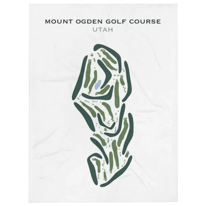 Mount Ogden Golf Course, Utah - Printed Golf Courses