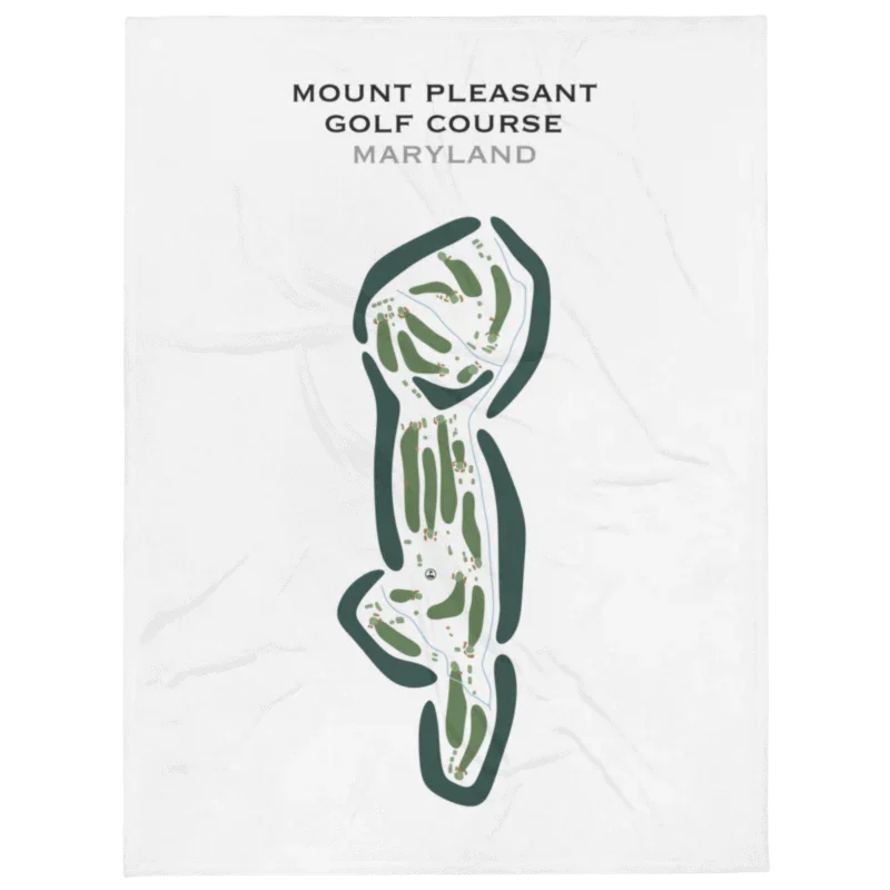 Mount Pleasant Golf Course, Maryland - Printed Golf Courses