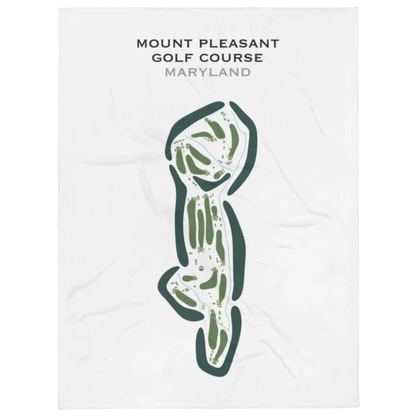 Mount Pleasant Golf Course, Maryland - Printed Golf Courses
