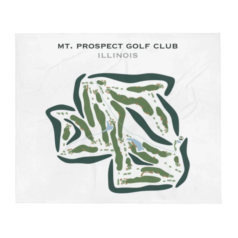 Mt. Prospect Golf Course, Illinois - Printed Golf Courses