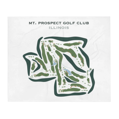 Mt. Prospect Golf Course, Illinois - Printed Golf Courses