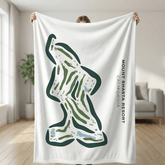 Mount Shasta Resort, California - Printed Golf Course