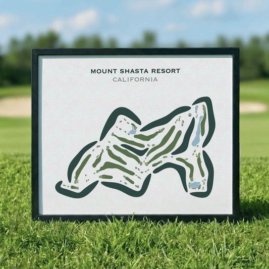 Mount Shasta Resort, California - Printed Golf Course