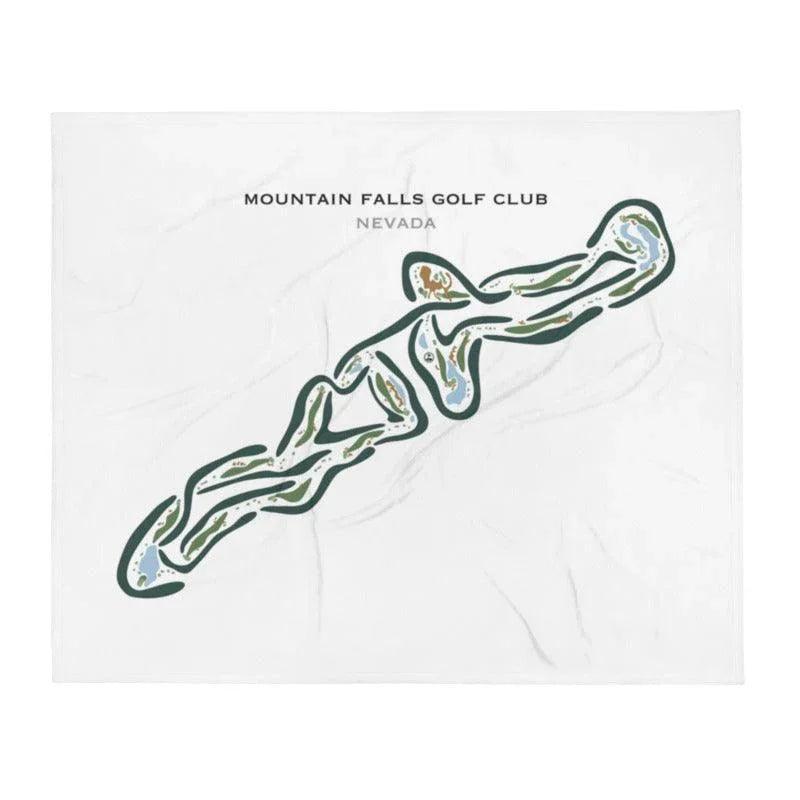 Mountain Falls Golf Club, Nevada - Printed Golf Courses