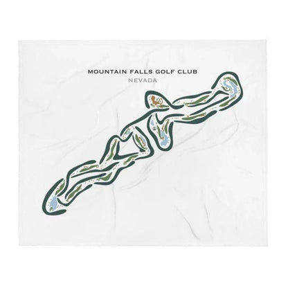 Mountain Falls Golf Club, Nevada - Printed Golf Courses