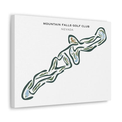 Mountain Falls Golf Club, Nevada - Printed Golf Courses