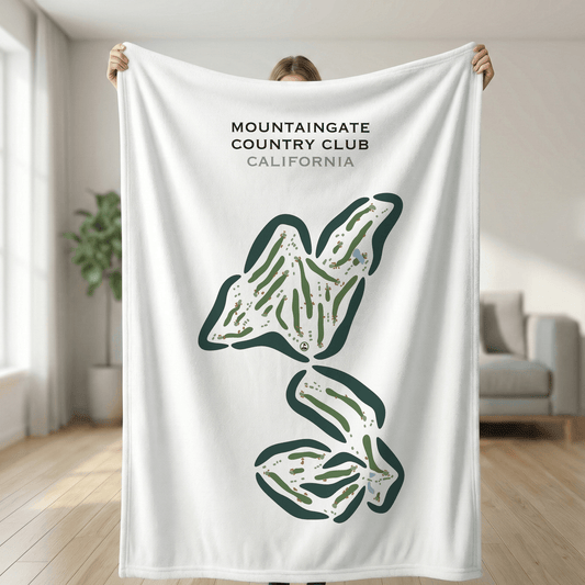 MountainGate Country Club, California - Printed Golf Course