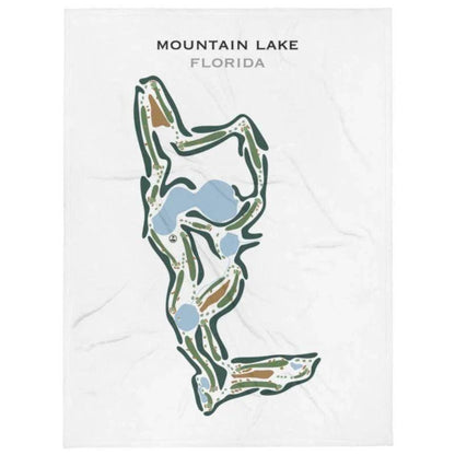 Mountain Lake, Florida - Printed Golf Courses