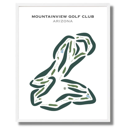 MountainView Golf Club, Arizona - Printed Golf Courses