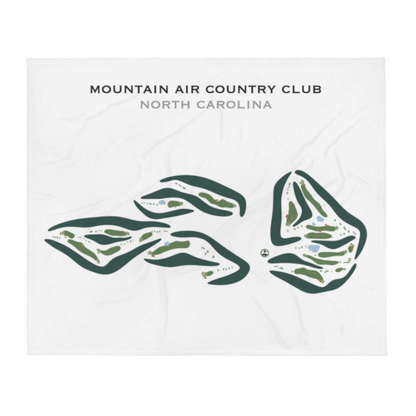 Mountain Air Country Club, North Carolina - Printed Golf Courses